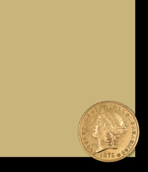 A gold coin